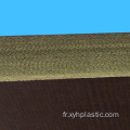 Feuille de coton phénolique de tissu brun d'application électrique